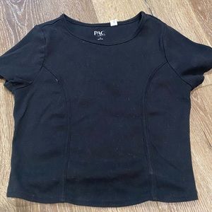 Pacsun top black lined